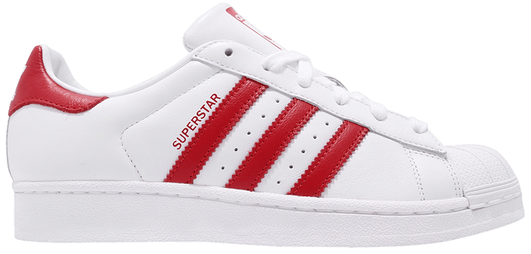 ☆大人気☆adidas Originals Superstar Mid White/Scarlet Buy Superstar 'White Scarlet' - BD7420 | GOAT