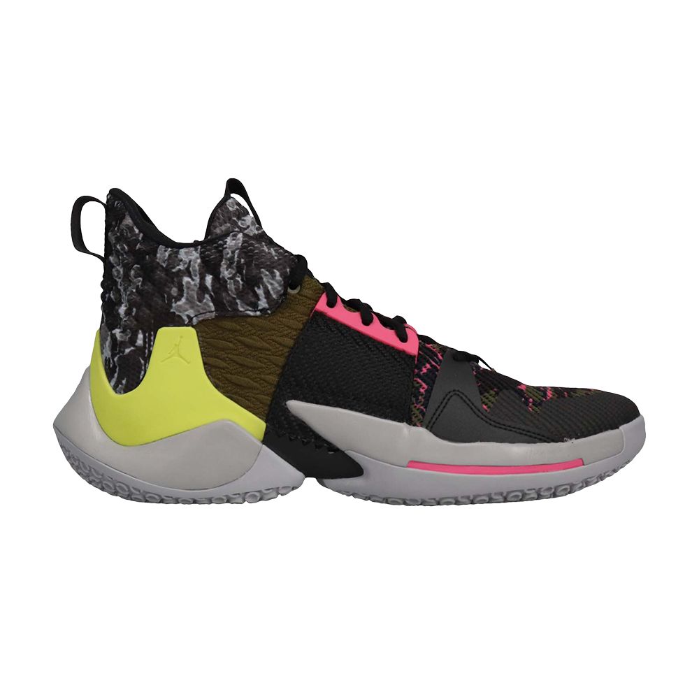 Jordan Why Not Zer0.2 PF 'Tiger Camo' | Grey | Men's Size 8.5