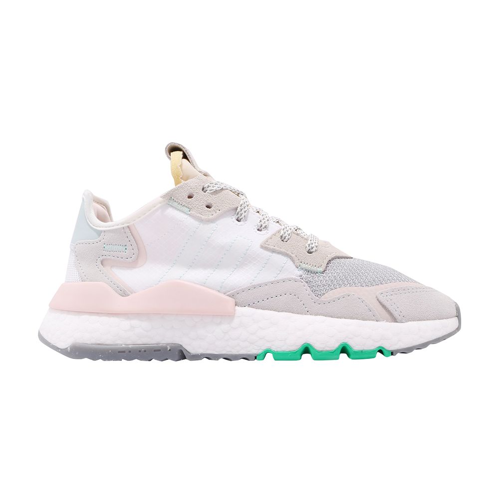 adidas Wmns Nite Jogger 'Ice Pink Mint' | Grey | Women's Size 8.5