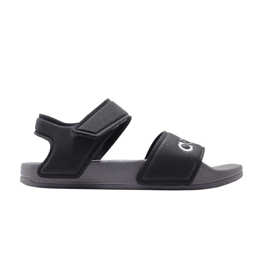 Pre-owned Adidas Originals Adidas Adilette Sandal K 'black' | Kid's Size 11
