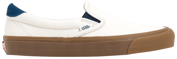 Vans Slip On 59 LX Leather Marshmallow Sailor