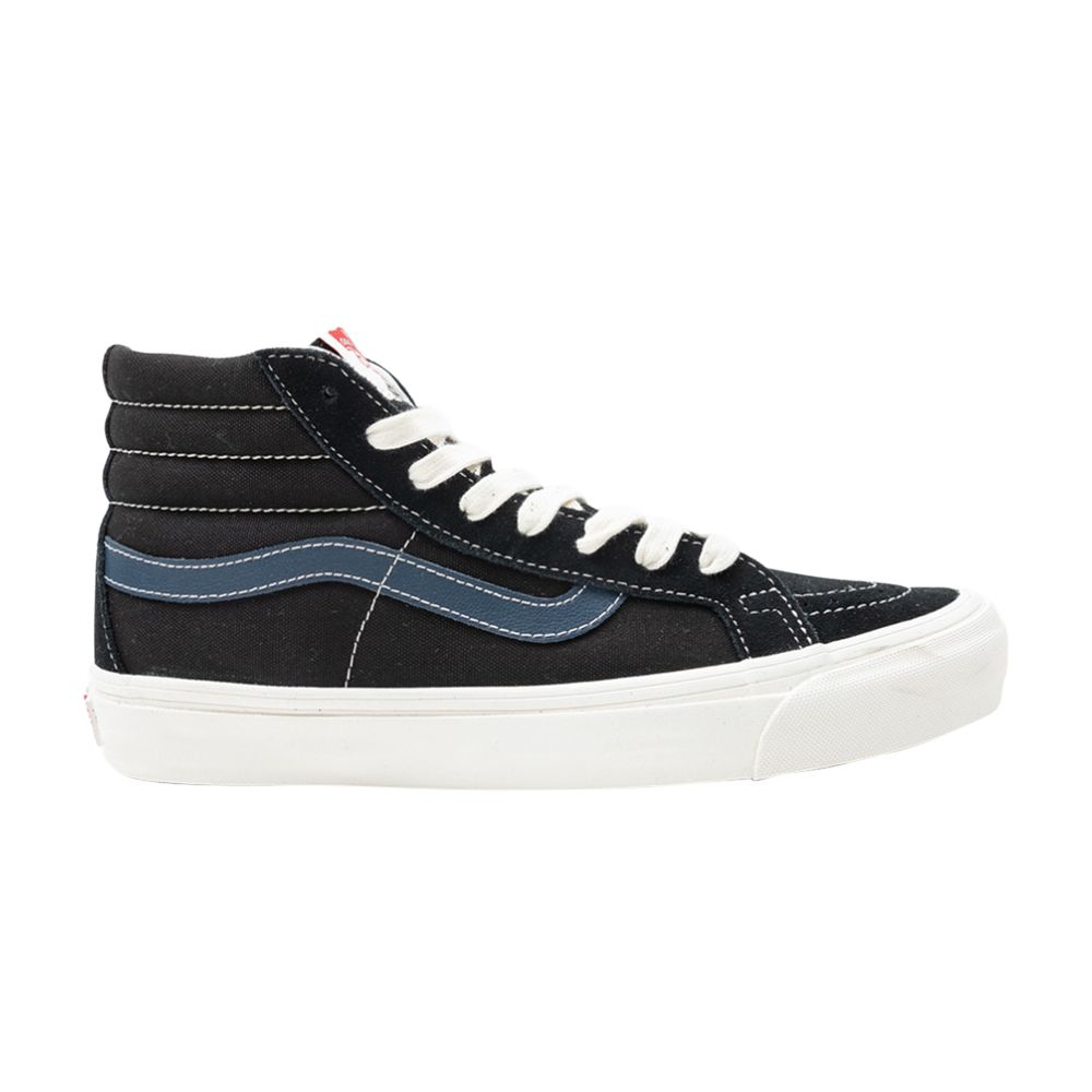 Vans Sk8-Hi LX Suede Canvas 'Black Dress Blue' | Men's Size 10