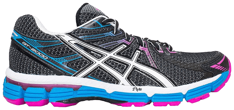 Asics Wmns GT 2000 Black Electric Blue