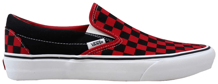 Vans Classic Slip On Formula One Checkerboard