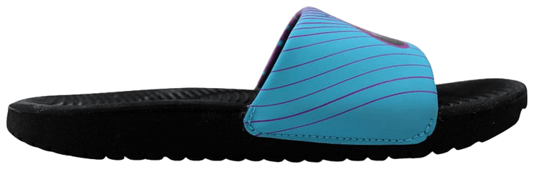 Nike Kawa Slide Print PS Hyper Violet Beta Blue