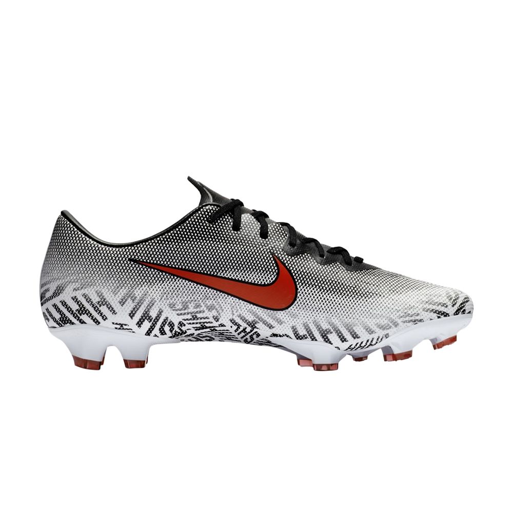 Pre-owned Nike Mercurial Vapor 12 Pro Neymar Fg 'shhh Tattoo' | White | Men's Size 6.5