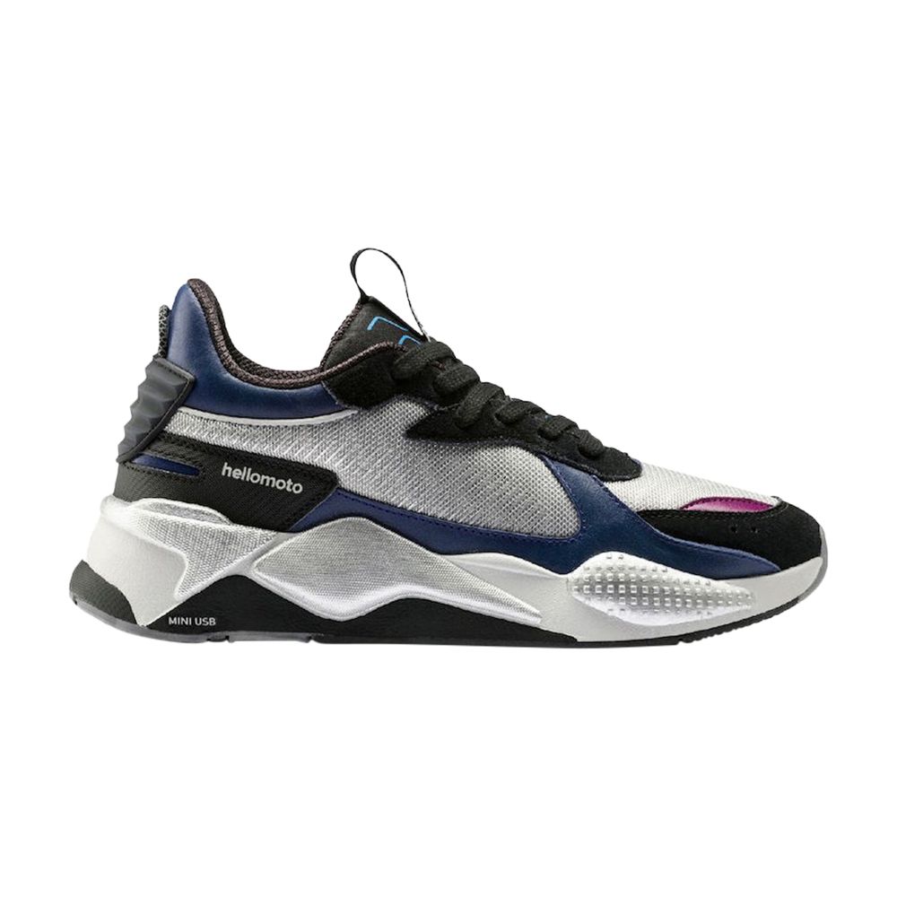 Puma Motorola x RS-X Tech 'hellomoto' | Silver | Men's Size 11.5