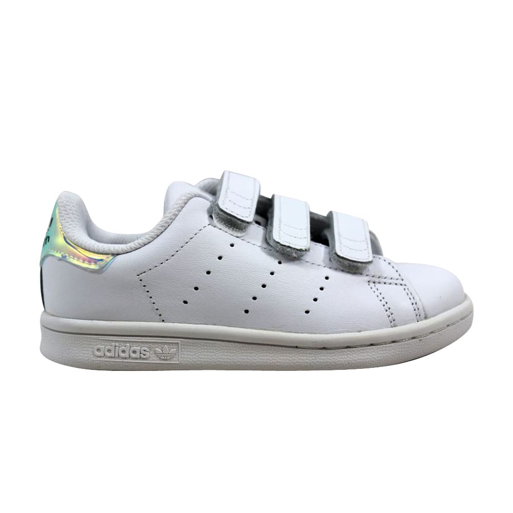 adidas Stan Smith CF J 'Metallic White' | Kid's Size 2