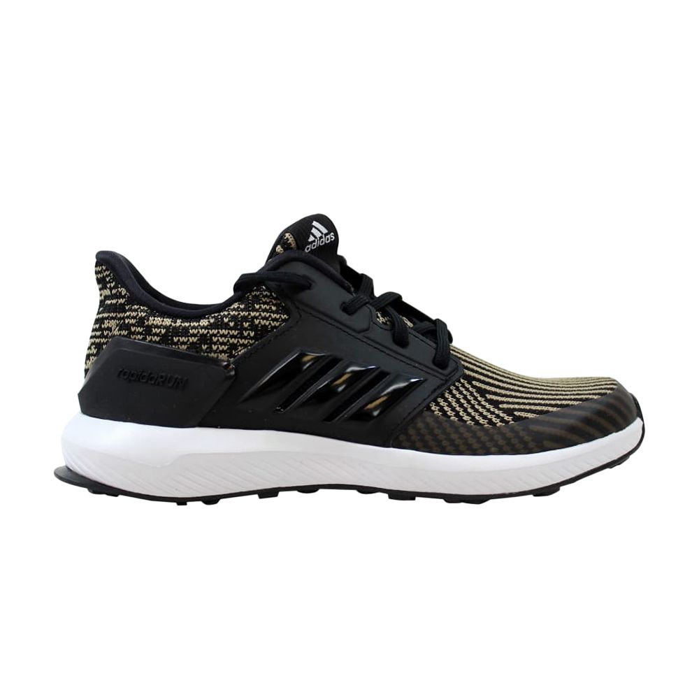 Pre-owned Adidas Originals Adidas Rapidarun Knit J 'black' | Kid's Size 10.5