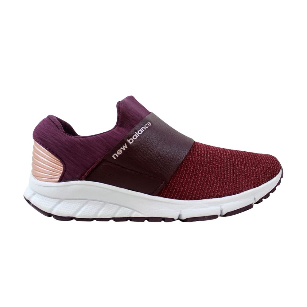 Pre-owned New Balance Wmns Vazee Rush Slip-on 'burgundy' In Red