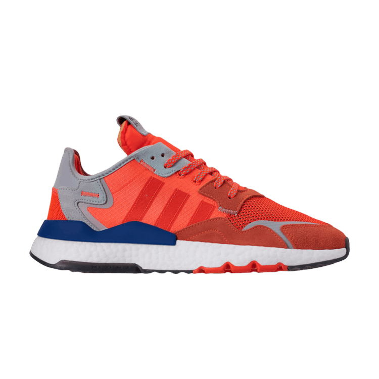 Adidas nite jogger orange hot sale
