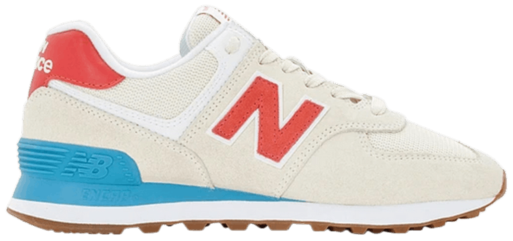New Balance Wmns 574 Beige Red