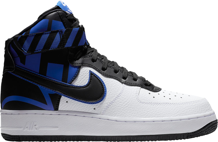 Nike Air Force 1 White, Blue and Black