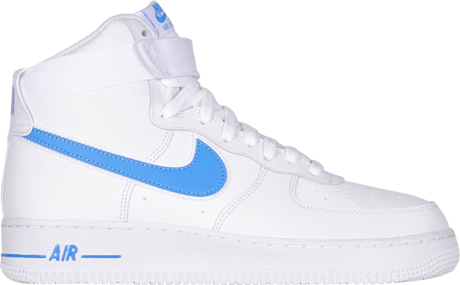 Buy Air Force 1 High '07 'Photo Blue' - AT4141 102 | GOAT