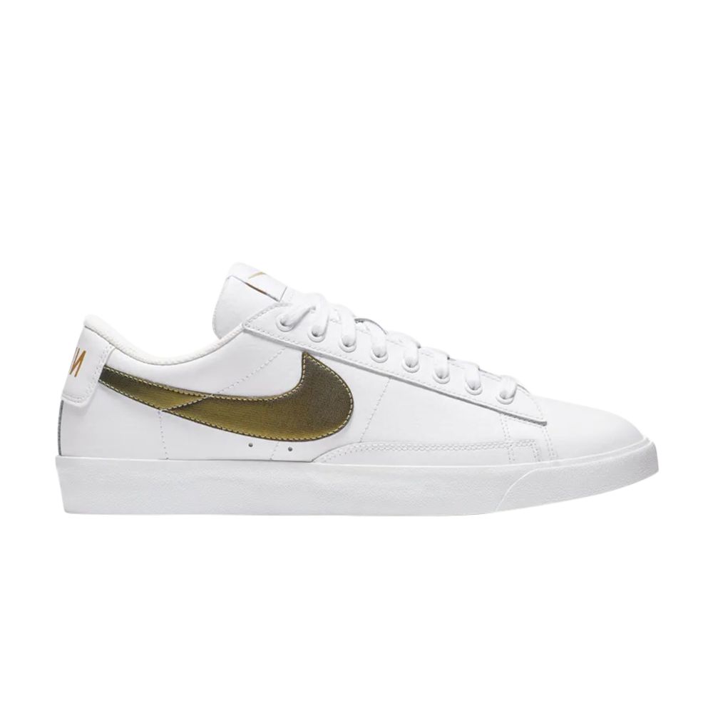 Nike Blazer Low Premium 'White Metallic Gold' | Men's Size 8.5