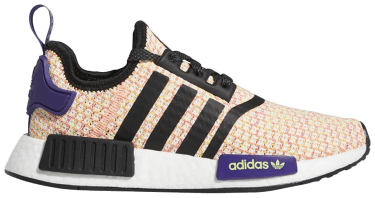 Adidas NMD R1 J Solar Yellow Pink