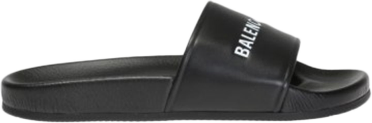 Balenciaga Logo Slide 'Black'