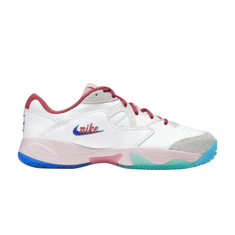Nike court lite 2 pink foam sales