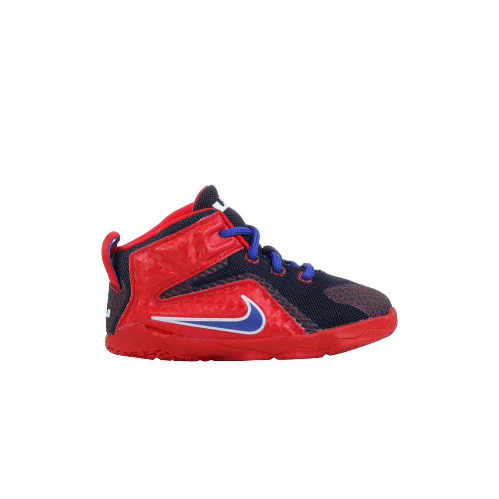Nike LeBron 12 TD 'Red Navy' | Blue | Infant Size 5 - 685185-601