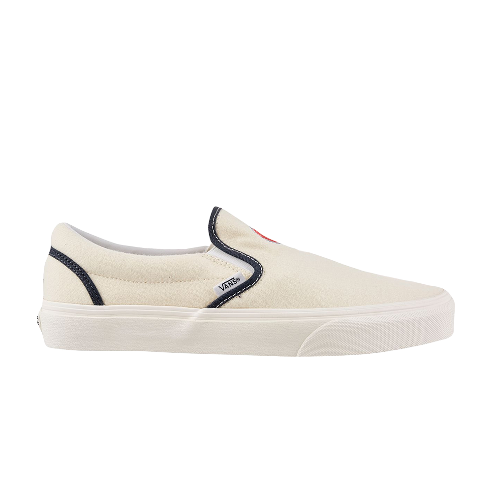 Pre-owned Vans Mlb X Classic Slip-on 'chicago Cubs' In White