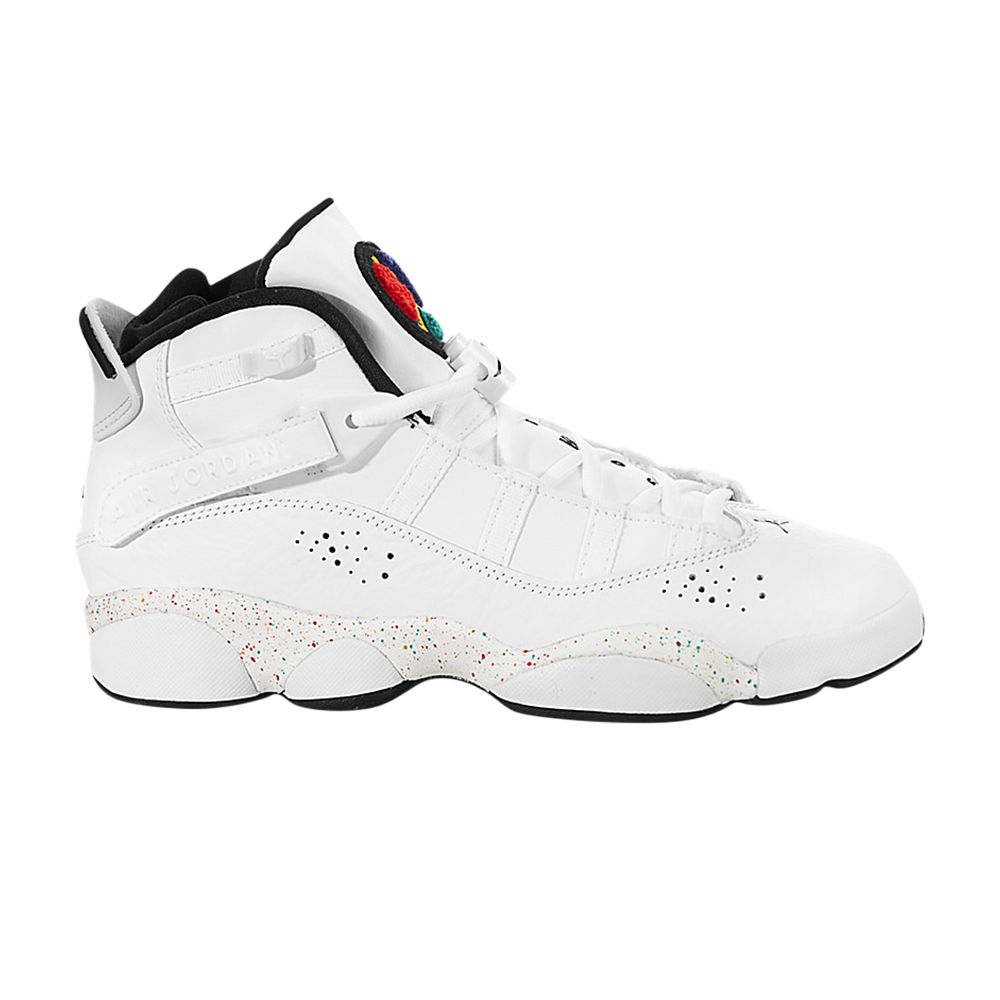 Jordan 6 Rings GS 'Confetti' | White | Kid's Size 8.5