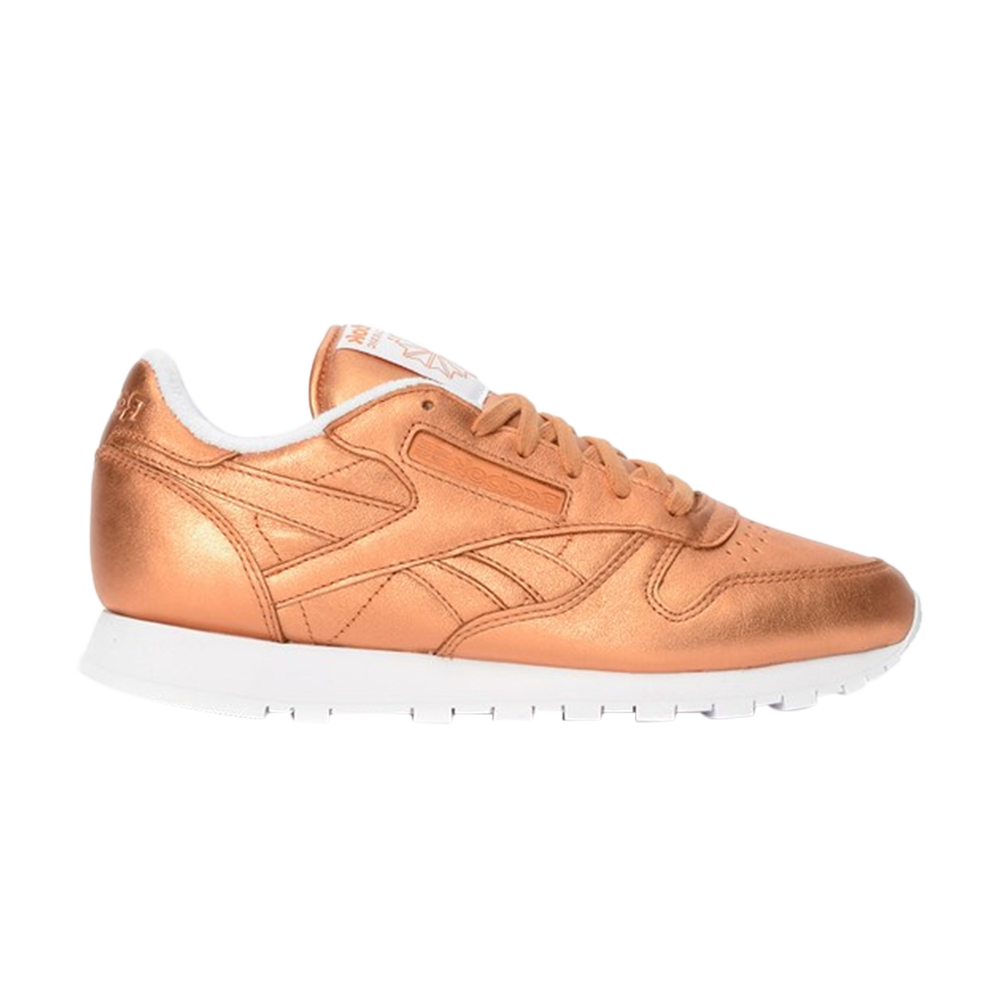 Pre-owned Reebok Face X Wmns Classic Leather Spirit 'impulsive' In Copper