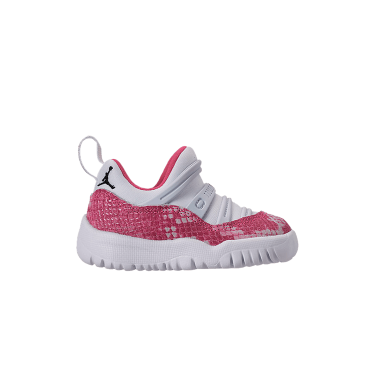 Jordan Retro 11 Little Flex White Pink Toddler Girls Shoes Size 6