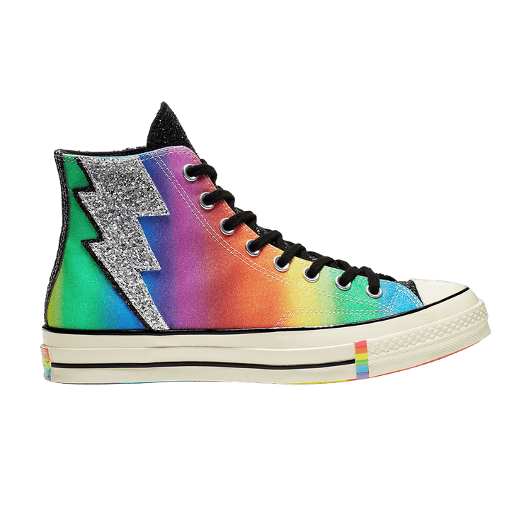 Buy Chuck 70 Hi Pride Shimmering Black Rainbow 165713C GOAT CA