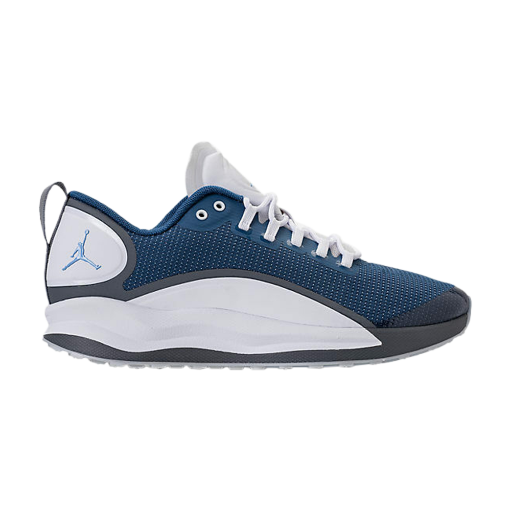 blue jordan running shoes