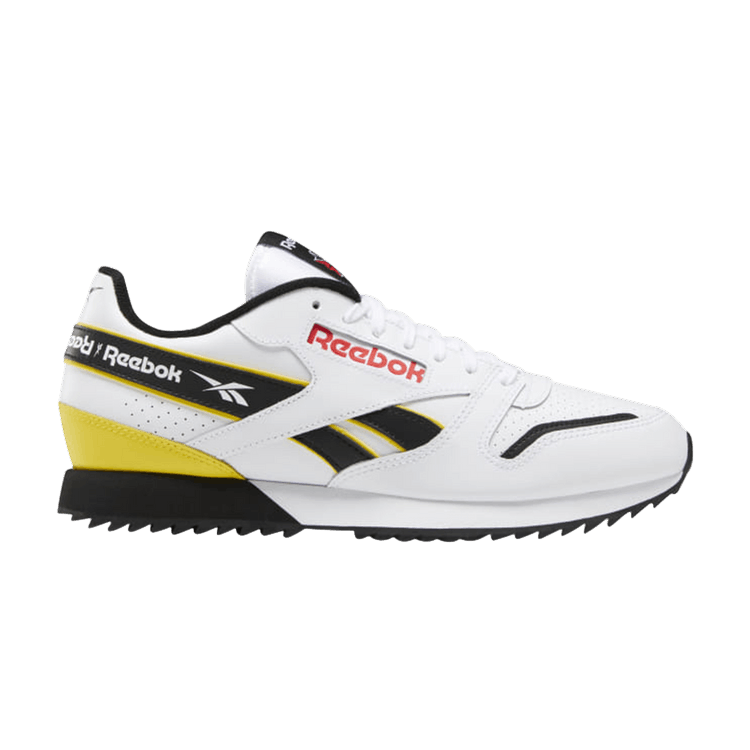 Achetez des Classic Leather Ripple White Black EG5219 GOAT FR