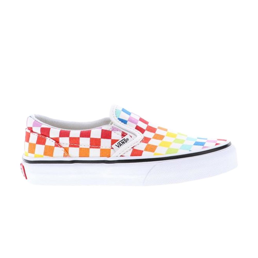 Pre-owned Vans Slip-on Kids 'rainbow' | Multi-color | Kid's Size 2.5 In Multicolor