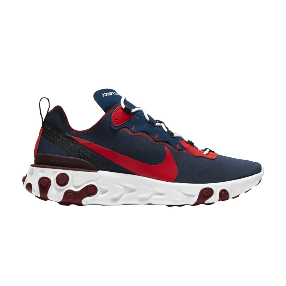Nike React Element 55 'Rabid Panda' | Blue | Men's Size 7.5 - CJ0769-400