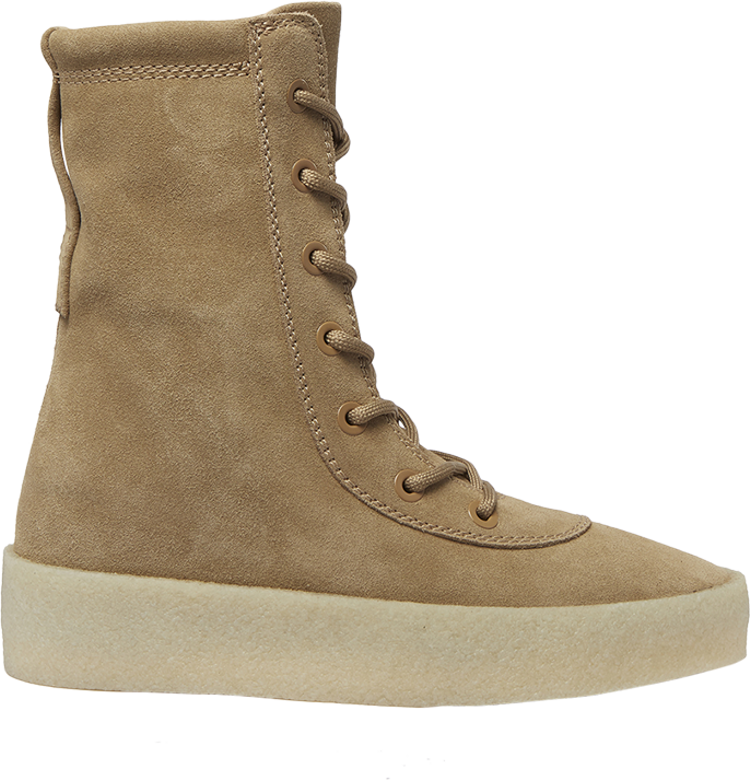 Yeezy Wmns Thick Suede Crepe Boot 'Taupe'