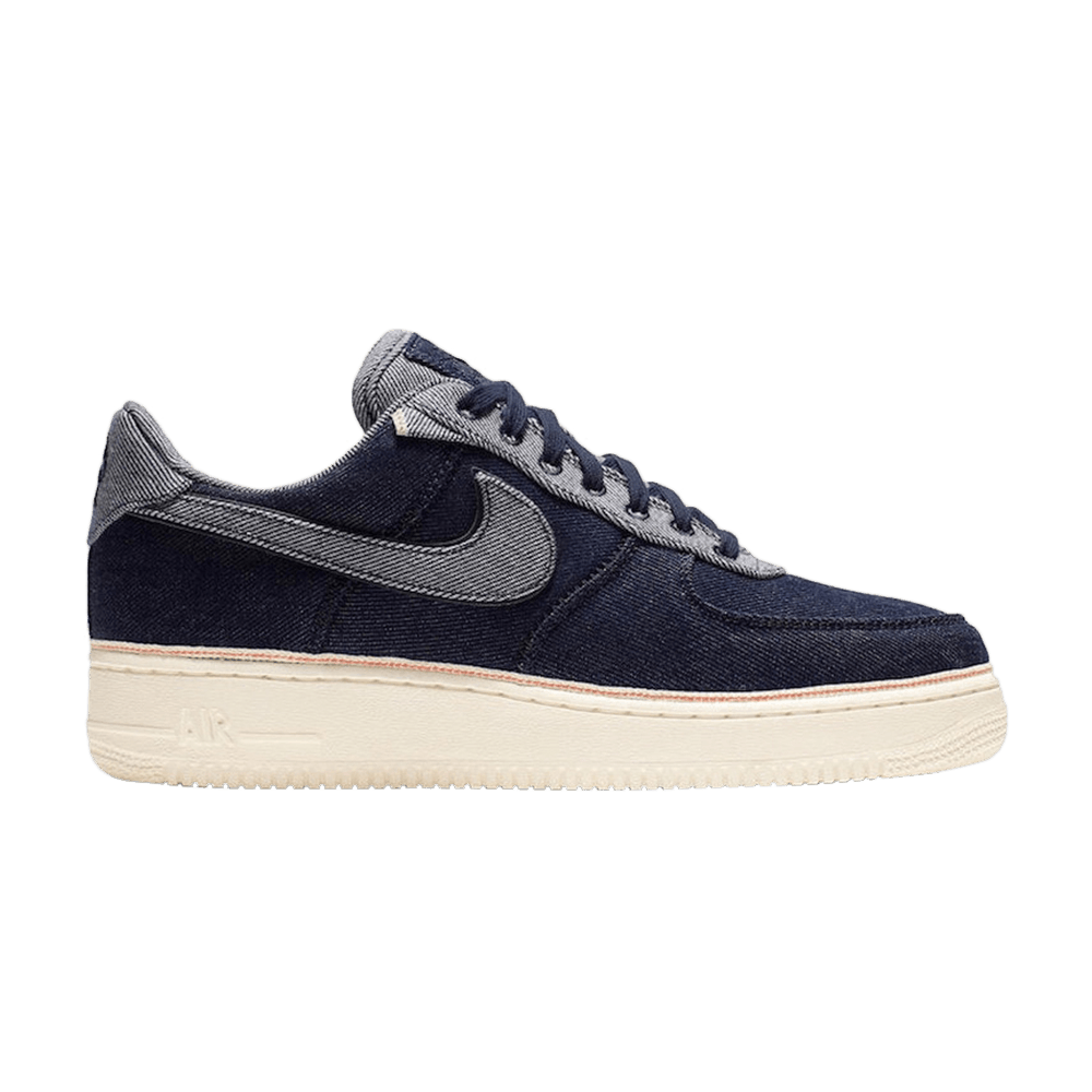 nike air force 1 low 3x1 denim raw indigo