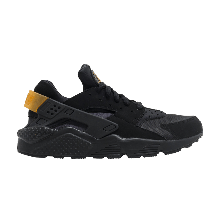 Buy Air Huarache Black Gold 318429 025 GOAT