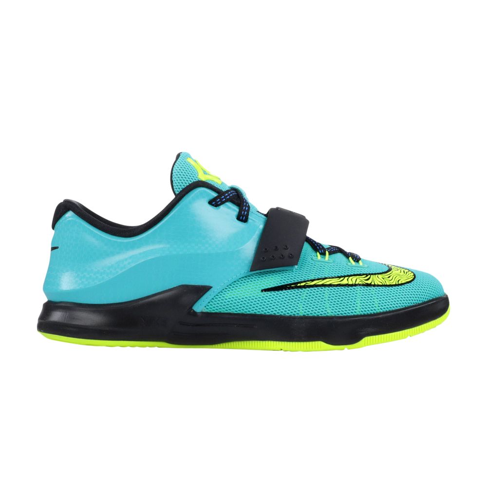 Pre-owned Nike Kd 7 Ps 'hyper Jade' | Blue | Kid's Size 11