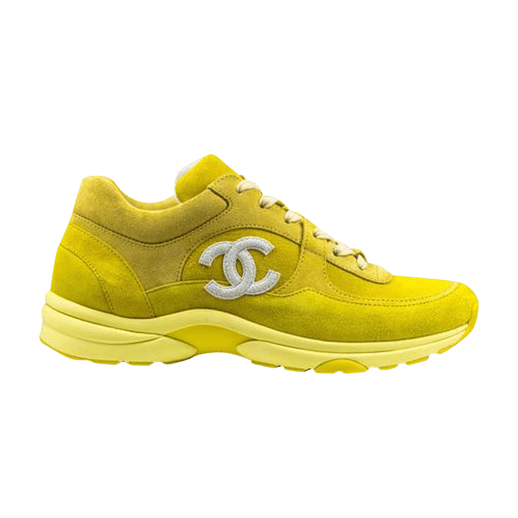 Buy Chanel Wmns Logo Suede Sneaker Yellow G34360 X52117 0H665 GOAT