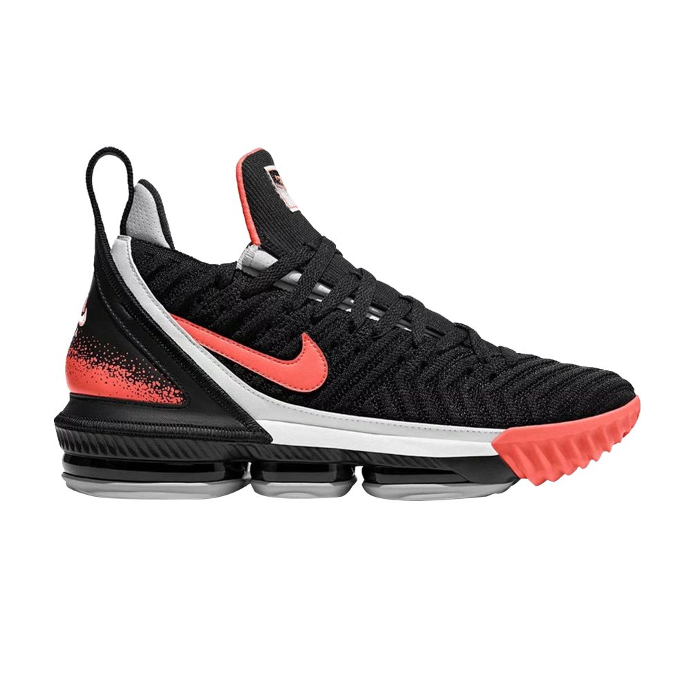 Nike LeBron 16 'Tech Challenge Hot Lava Black' | Men's Size 8.5