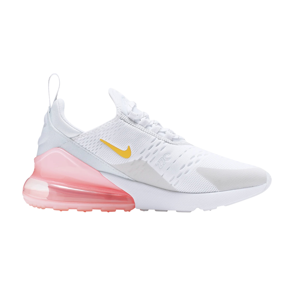 nike 270s pink and white