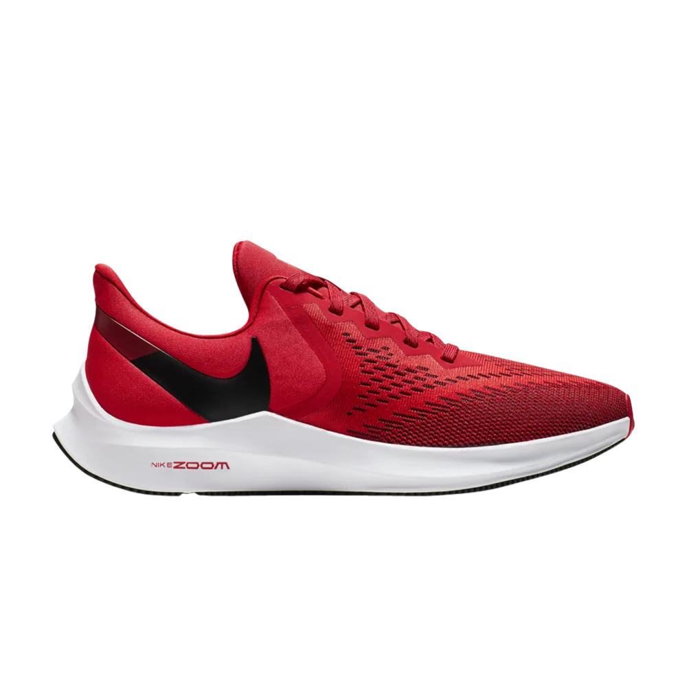Pre-owned Nike Air Zoom Winflo 6 'university Red'