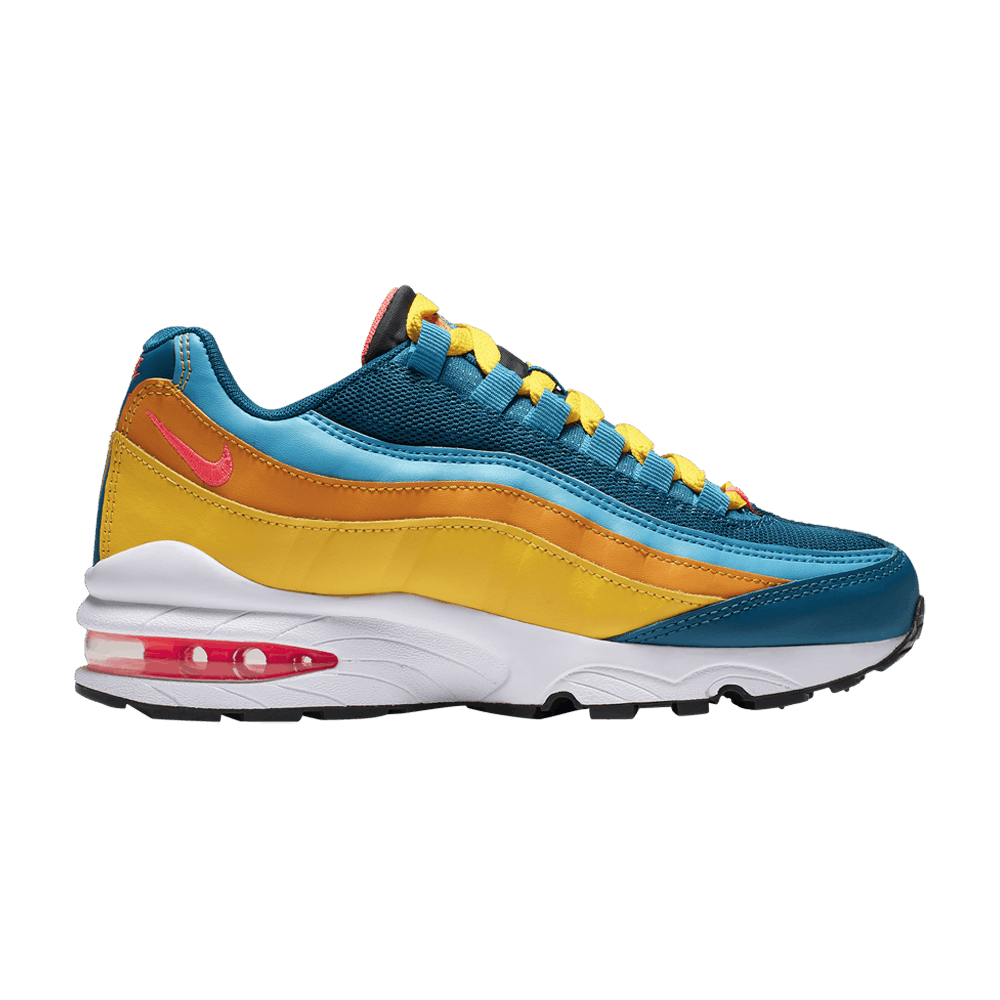 Air max 95 green abyss flash crimson