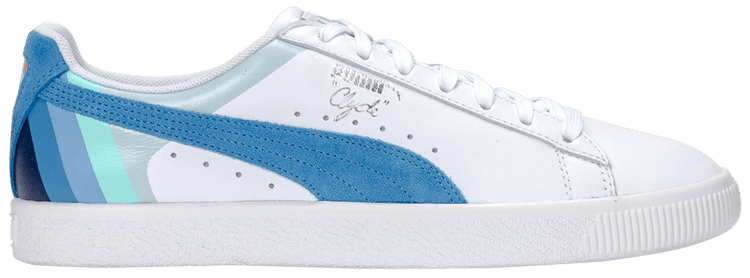 Puma clyde clearance pink dolphin