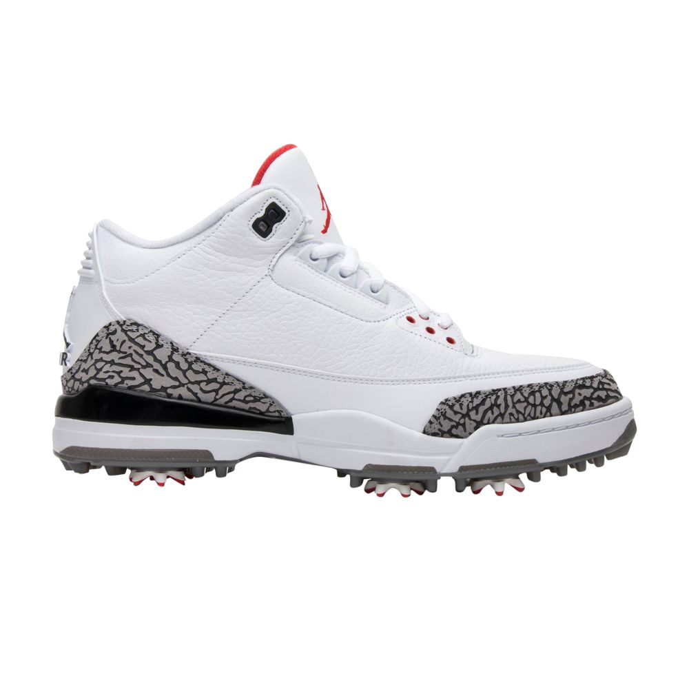Air Jordan 3 Golf 'White Cement' Sample | Grey | Men's Size 10.5 - AJ3783-100-S