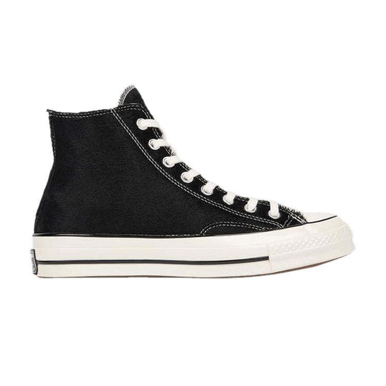 Size 5.0 Chuck 70 Hi Pony Hair Pack Black