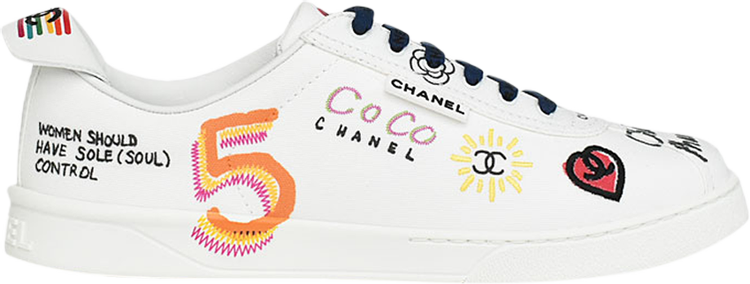 Pharrell x Chanel Wmns Sneaker 'Logos