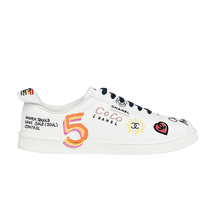 Buy Pharrell x Chanel Wmns Sneaker Logos 19D G34877 X53027 C2340 GOAT