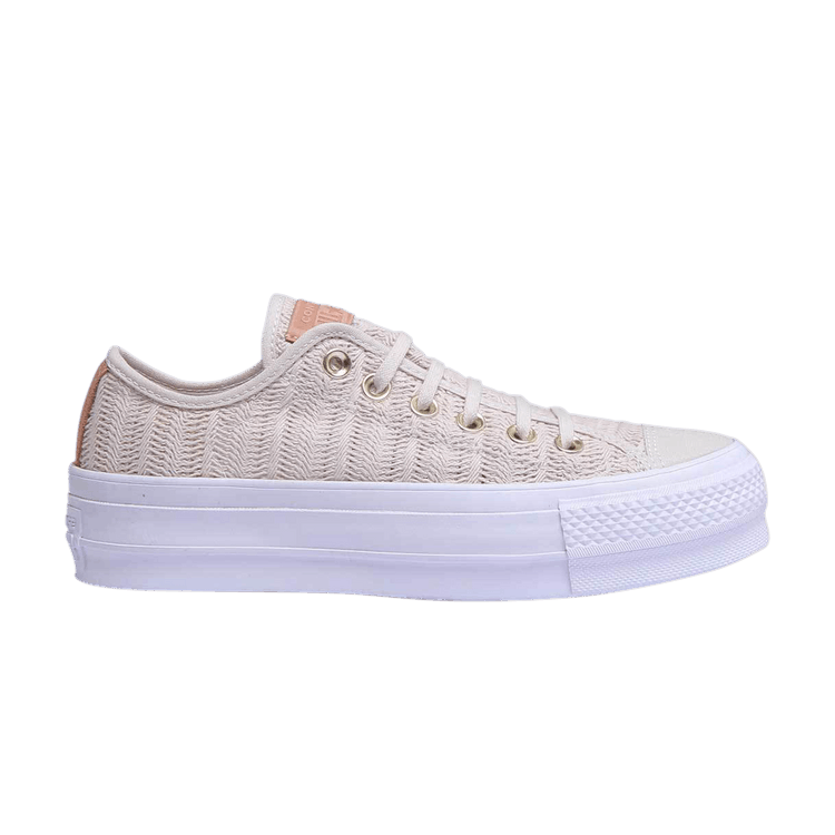 Buy Wmns Chuck Taylor All Star Lift Ox Driftwood 560655C GOAT