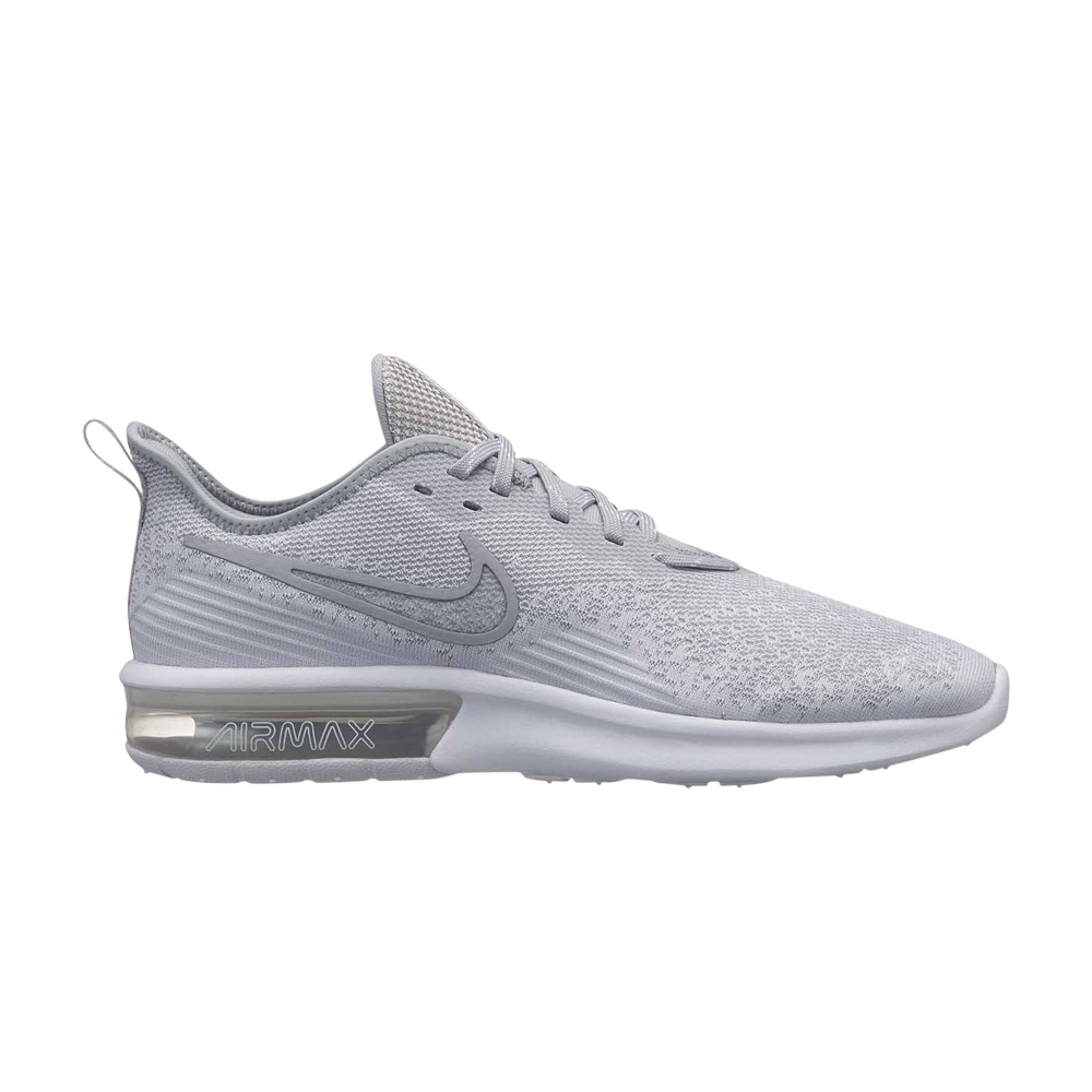 Pre-owned Nike Air Max Sequent 4 'wolf Grey' In White