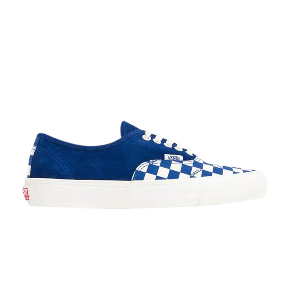Vans OG Authentic LX 'True Blue Checkerboard Toe' | Men's Size 10.5