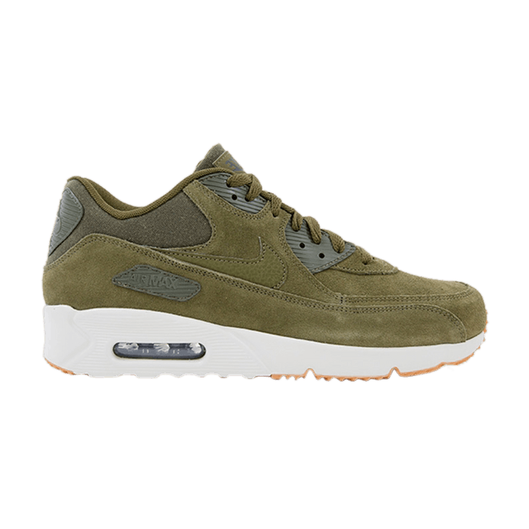 Buy Air Max 90 Ultra 2.0 Leather Olive Canvas 924447 301 GOAT